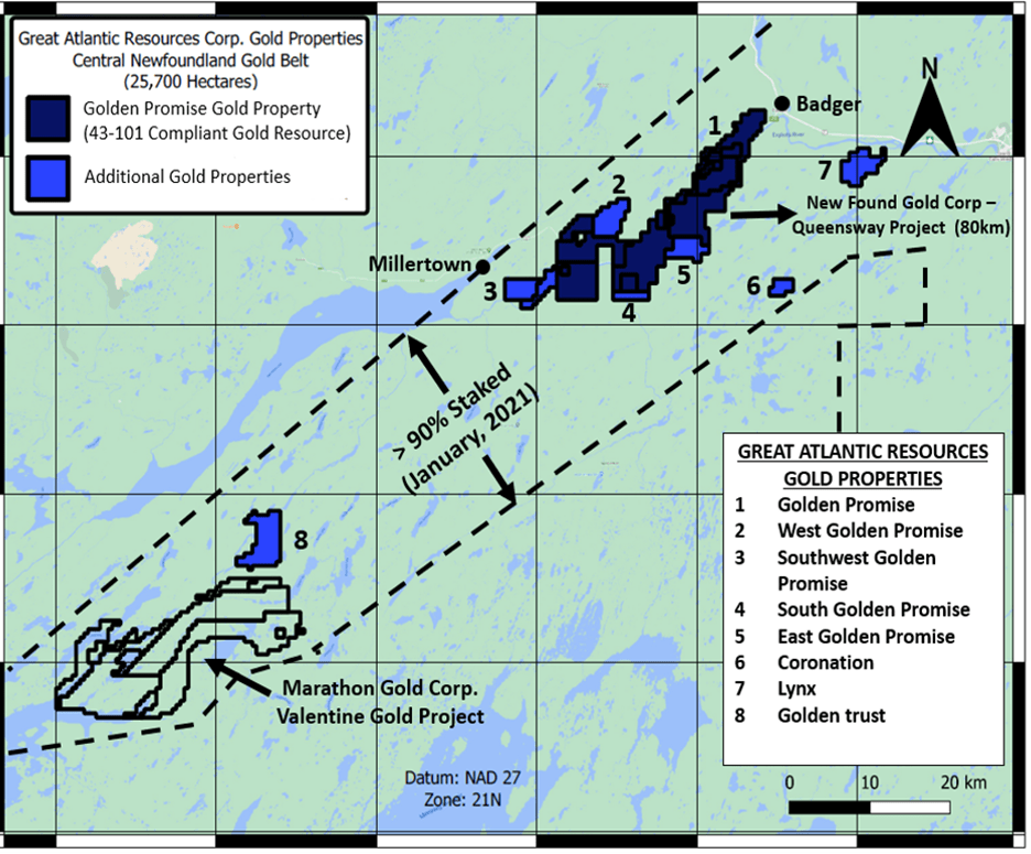 Great Atlantic Resources Corp., Wednesday, January 4, 2023, Press release picture