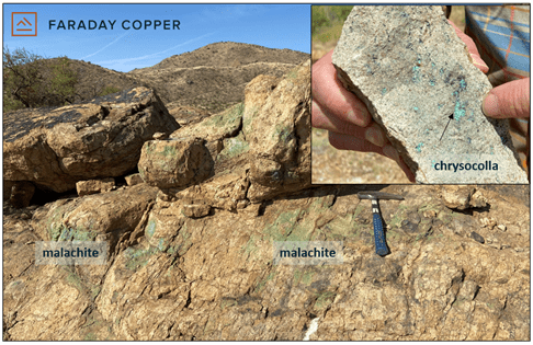 Faraday Copper Corp., Tuesday, January 10, 2023, Press release picture