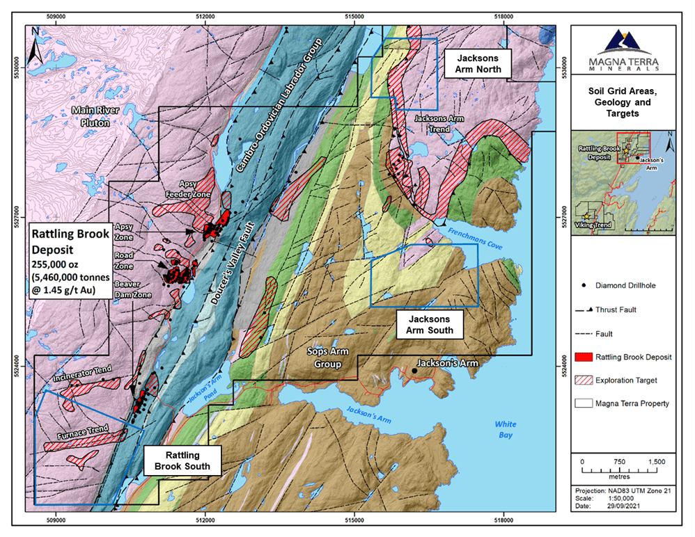 Magna Terra Minerals Inc., Wednesday, January 11, 2023, Press release picture