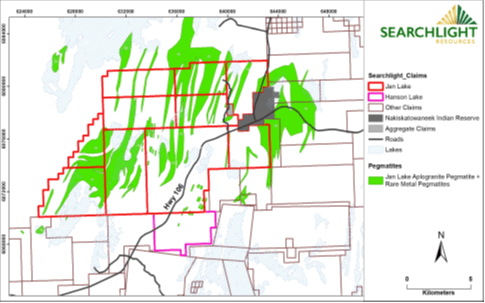 Searchlight Resources Inc, Monday, January 30, 2023, Press release picture