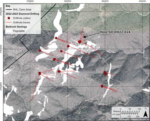 Bradda Head Lithium Limited, Monday, February 6, 2023, Press release picture