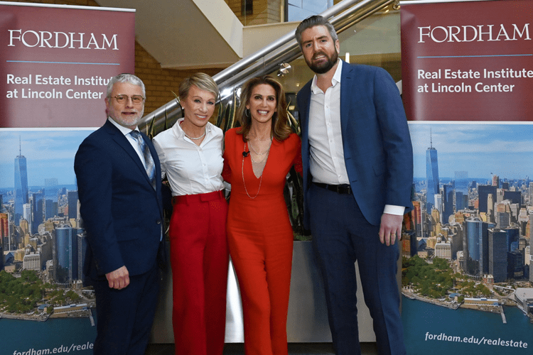 Fordham Real Estate Institute, Thursday, February 23, 2023, Press release picture