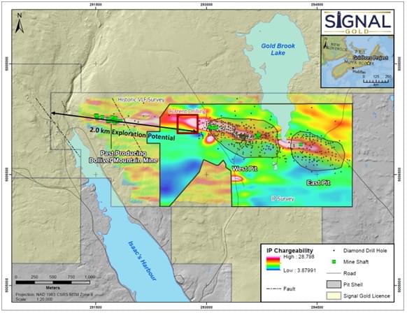 Signal Gold Inc., Thursday, February 23, 2023, Press release picture