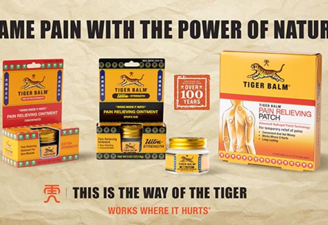 Tiger Balm core products