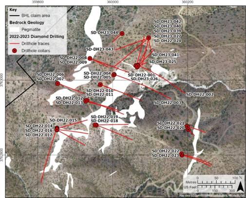 Bradda Head Lithium Limited, Monday, March 27, 2023, Press release picture