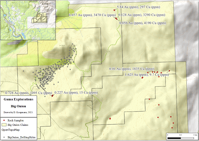 Gama Explorations Inc., Friday, March 31, 2023, Press release picture