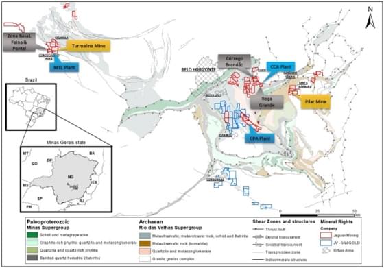 Jaguar Mining Inc., Wednesday, March 29, 2023, Press release picture