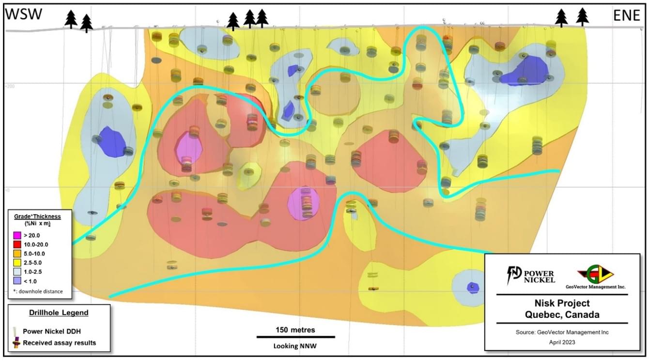 Power Nickel Inc., Wednesday, April 26, 2023, Press release picture