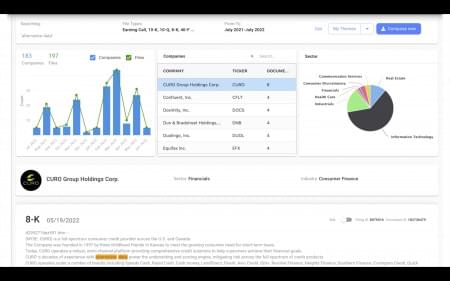 Global Machine-Readable Filings Database