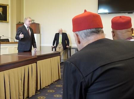 Rep Chris Smith (R-NJ) & For Rep Frank Wolf address Nigerian Americans