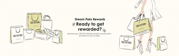 Dream Pairs Rewards