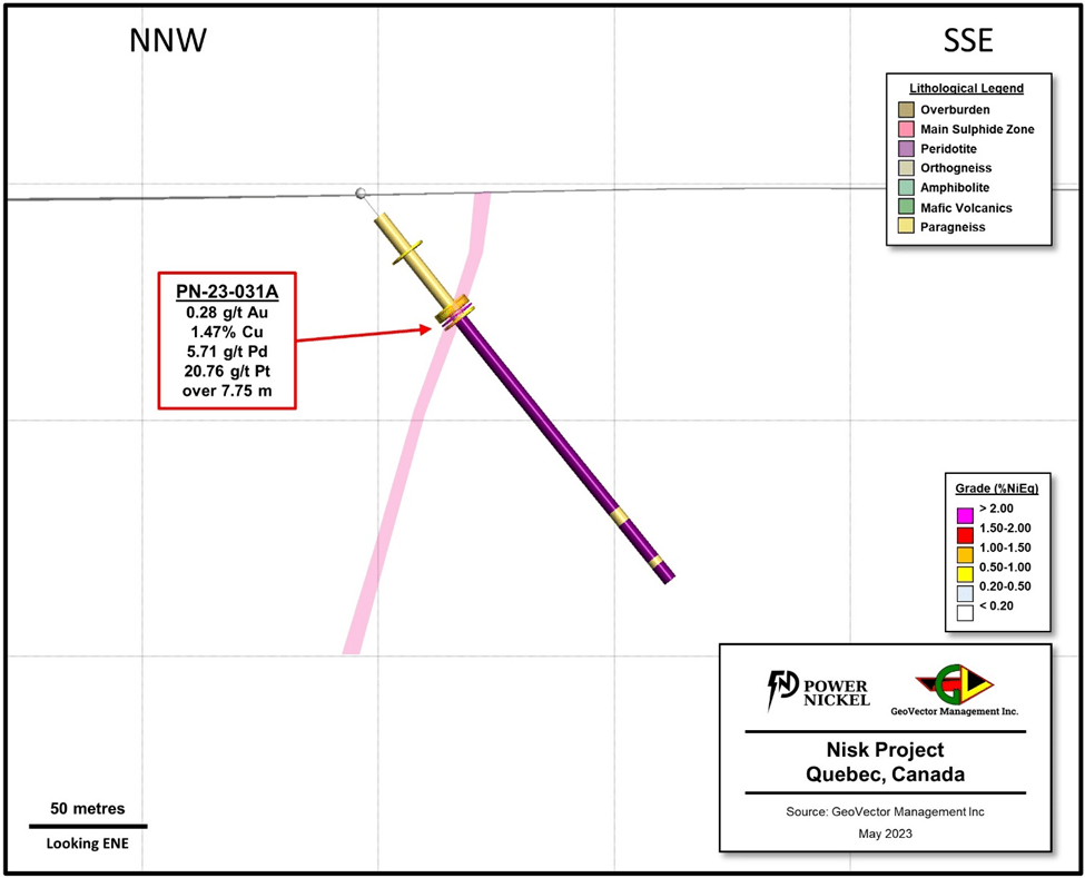 Power Nickel Inc., Tuesday, May 9, 2023, Press release picture