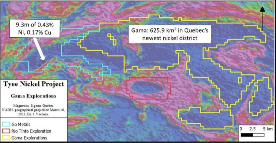 Gama Explorations Inc., Monday, June 5, 2023, Press release picture