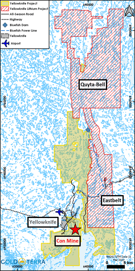 Gold Terra Resource Corp, Wednesday, May 31, 2023, Press release picture