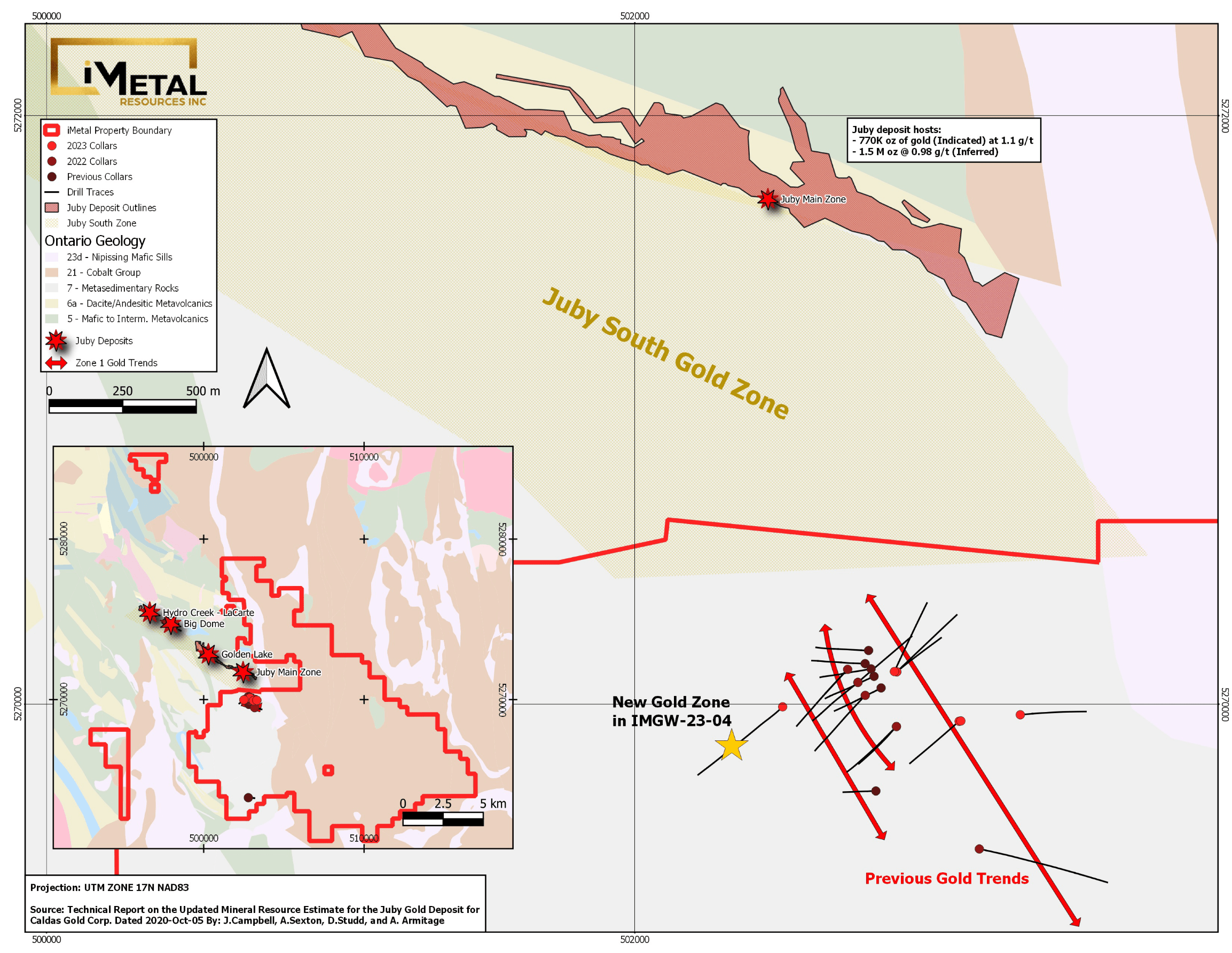 iMetal Resources, Inc., Tuesday, June 6, 2023, Press release picture