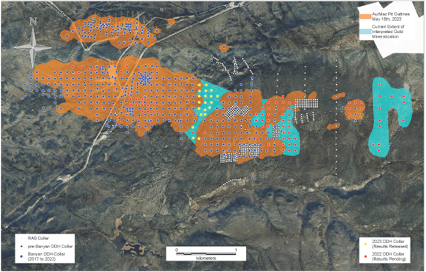 Banyan Gold Corp., Wednesday, July 19, 2023, Press release picture