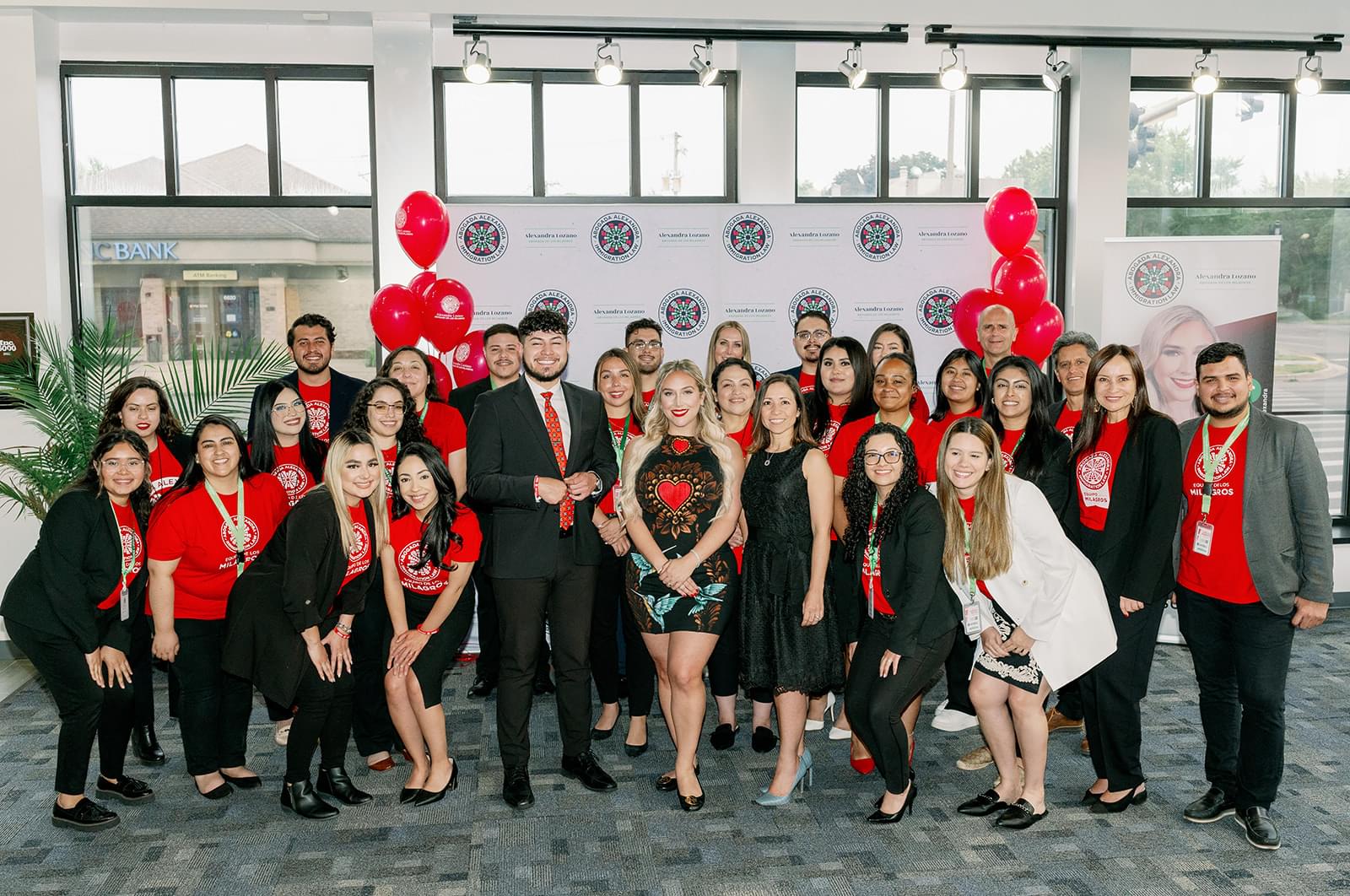 Abogada Alexandra and the team members at her firm, The Alexandra Lozano Immigration Law Firm, are recognized as a great workplace for diversity and inclusion.