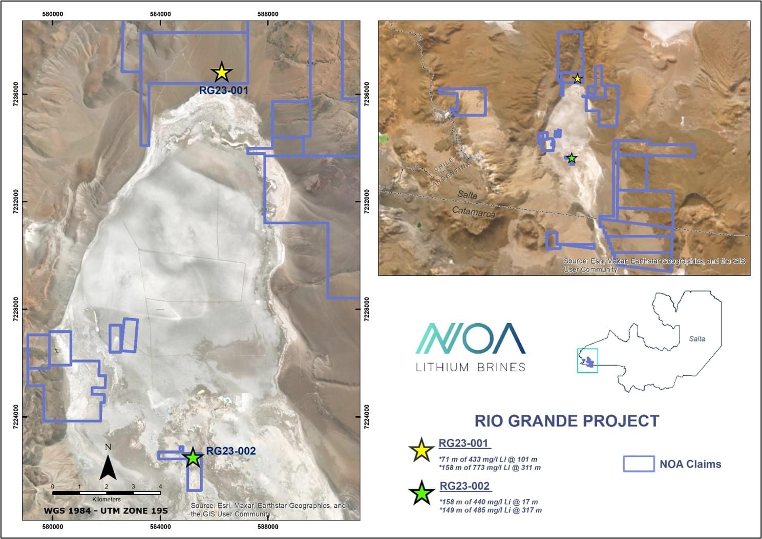 NOA Lithium Brines Inc., Sunday, July 30, 2023, Press release picture