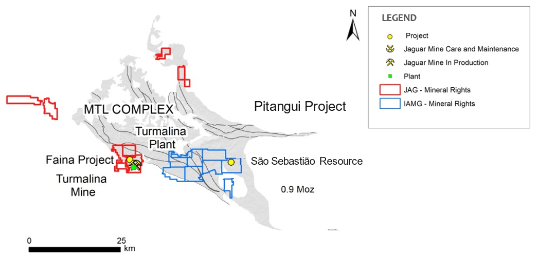 Jaguar Mining Inc., Wednesday, August 2, 2023, Press release picture