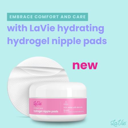 LaVie™ Hydrogel Nipple Pads for Breastfeeding